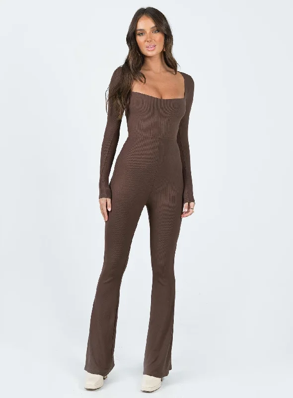  Special Offers, Don't MissDevera Jumpsuit Brown