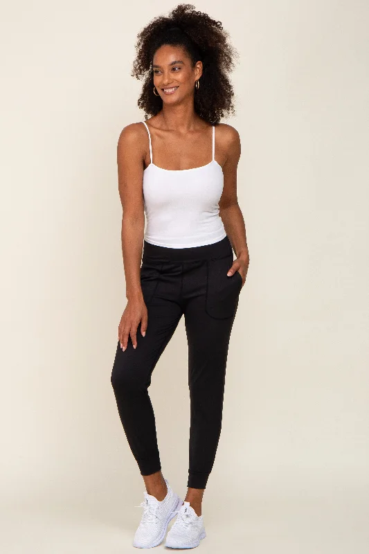  Women's Outerwear ApparelBlack Joggers