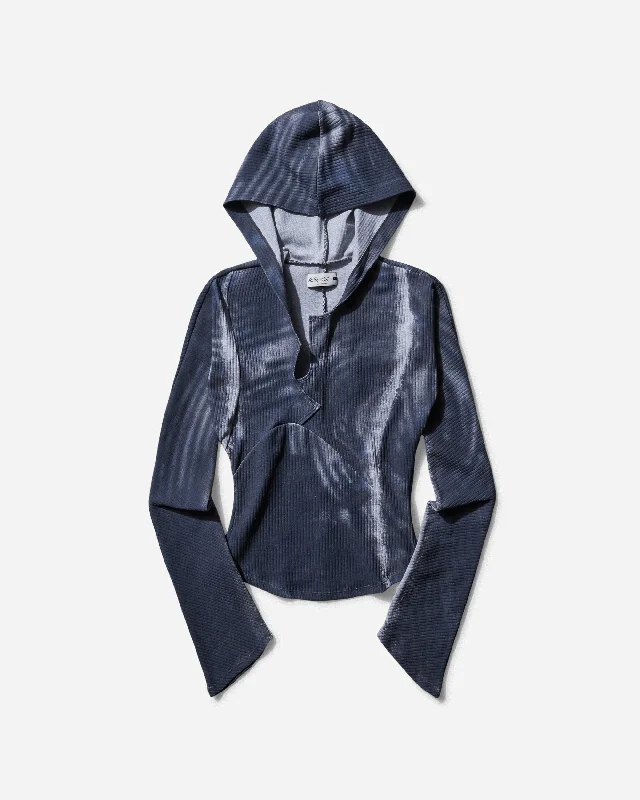  Must-Have Style DiscountsWomen's Mystery Circle Hooded Top Cool Grey