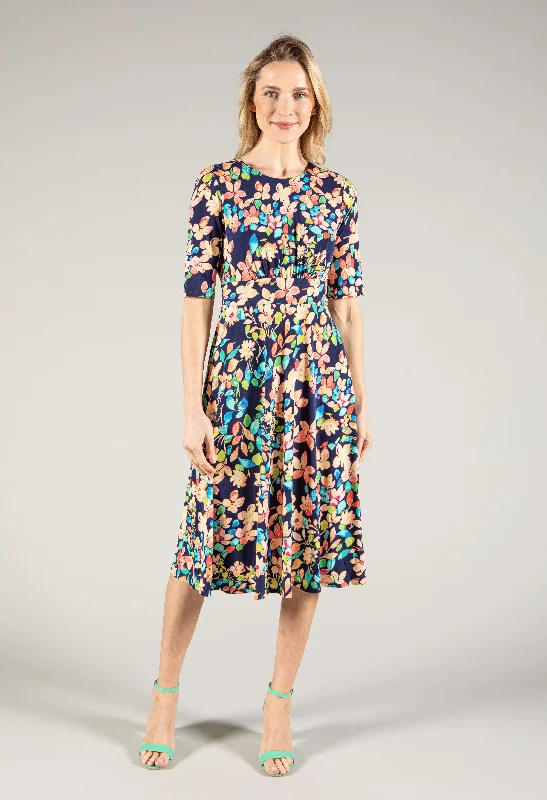  Women's Evening Wear OutfitMulti Floral Dress