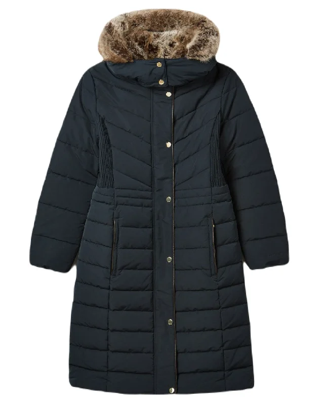  Women's Professional GarmentsJoules Cherington Showerproof Longline Padded Coat