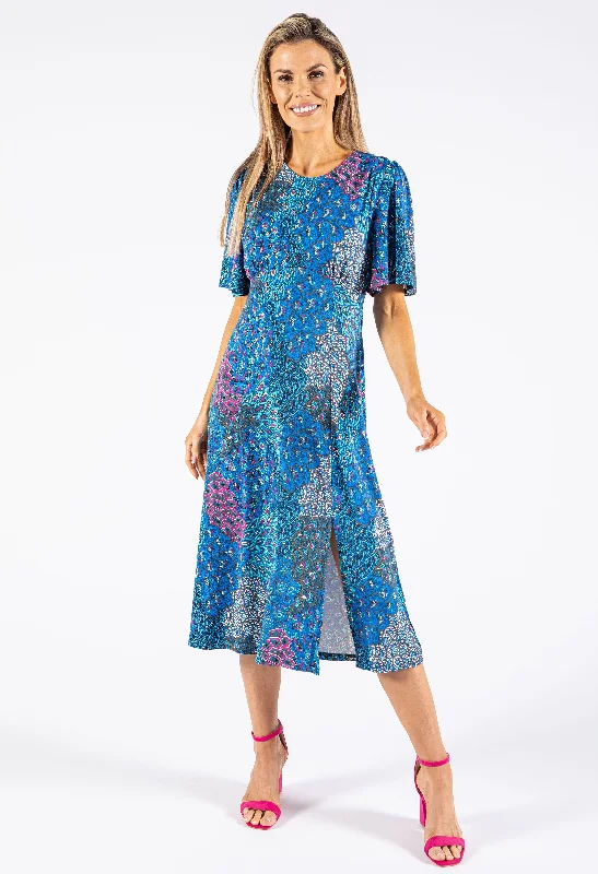  Low Price SpecialPeacock Print Dress