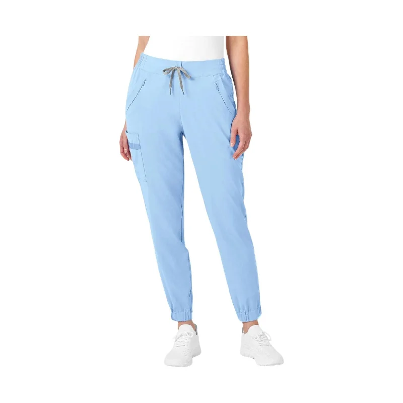  Women's Chic ApparelWonderWink Women's Jogger Scrub Pant - Powder Blue - ONLINE STORE CREDIT/EXCHANGE ONLY