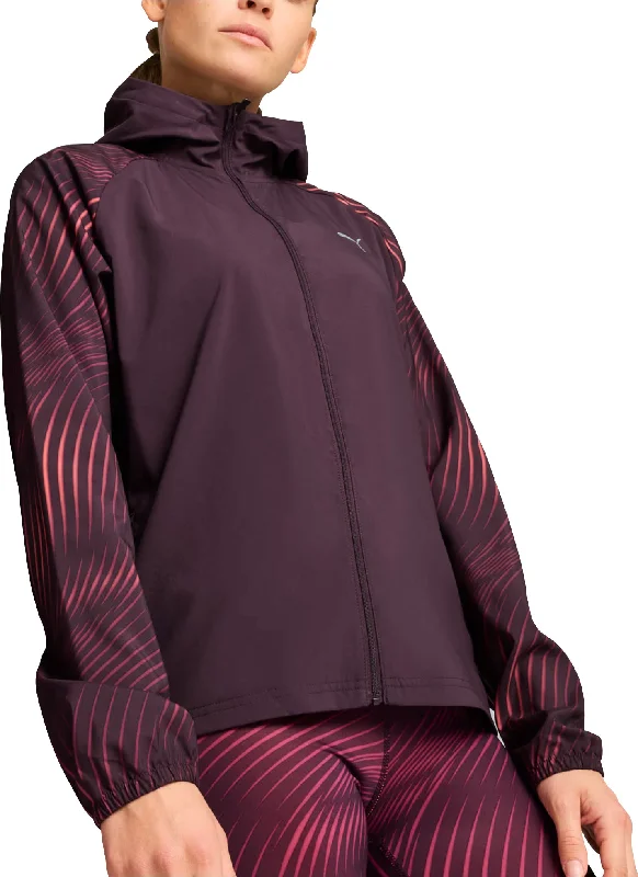  Stylish Women's Outerwear ApparelPuma Favourite Velocity Woven Womens Running Jacket - Purple