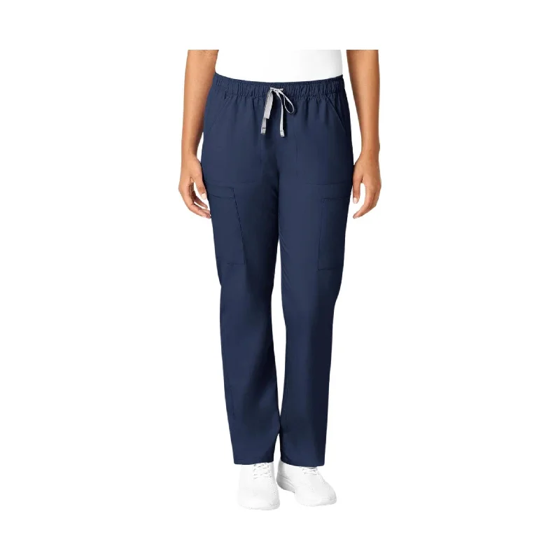  Stylish Women's OutfitWonderWink Women's Convertible Slim Leg Scrub Pant - Navy