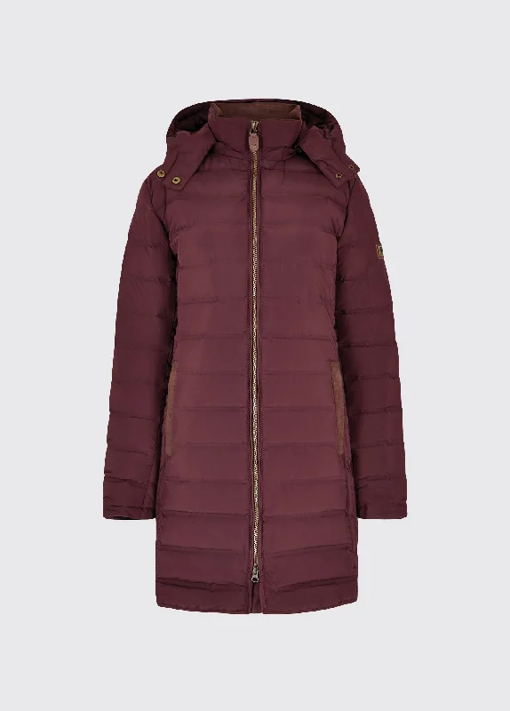  Women's Cozy ClothesBallybrophy Quilted Jacket - Currant