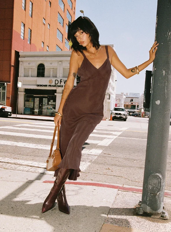  The Latest Fashion TrendsLaurette Maxi Dress Brown