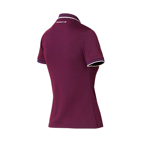  Chic Women's GarmentsPorsche Women's Polo shirt, Burgundy - Heritage