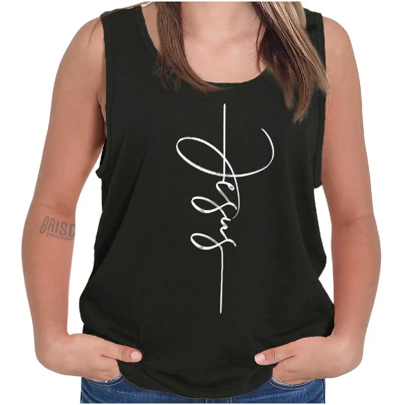  Women's Evening ApparelJesus Fashion Tank Top