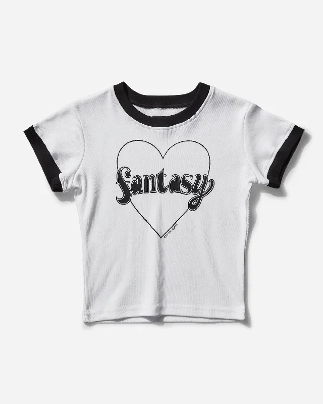  Affordable Fashion Clothing For WomenWomen's Fantasy Baby Tee White