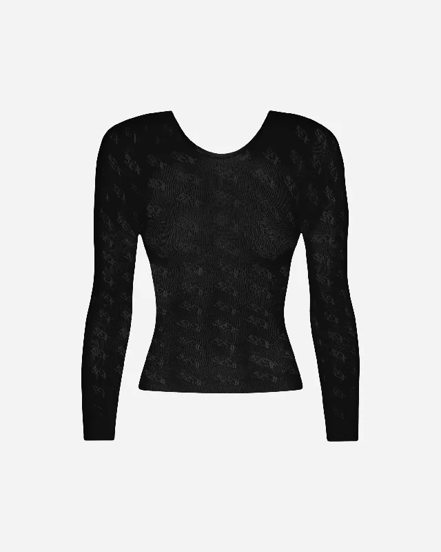  Women's Seasonal Wardrobe ClothingWomen's Lust Longsleeve Top Black