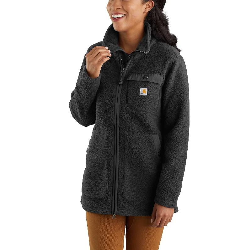  Exclusive DiscountsRelaxed Fit Fleece Coat