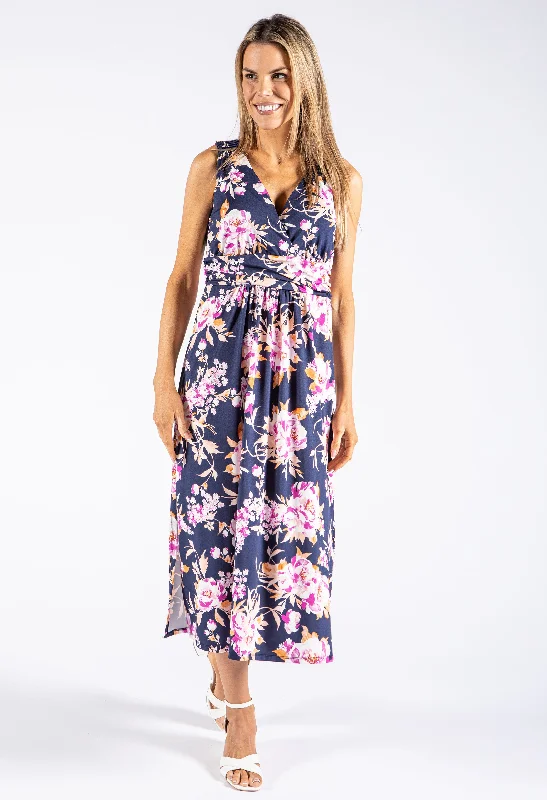  Unbeatable PricesFloral V Neckline Dress