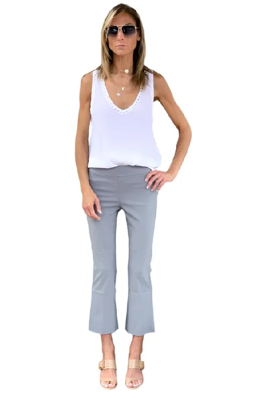  Women's Elegant Evening OutfitLeo Pants - Light Grey