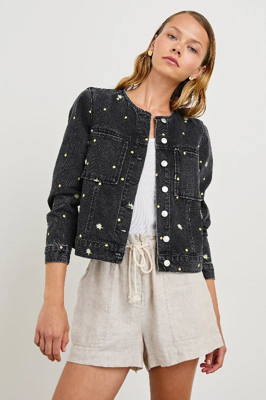  Best Deals Of The SeasonLIDO JACKET - ASH BLACK FLORAL