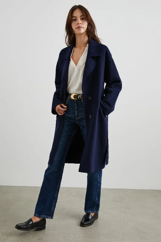  Explore What'S NewMARTA COAT - NAVY