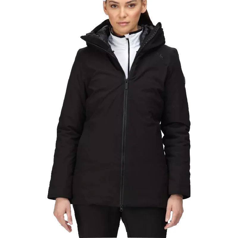  Women's Travel ApparelRegatta Sanda Womens Waterproof Jacket - Black